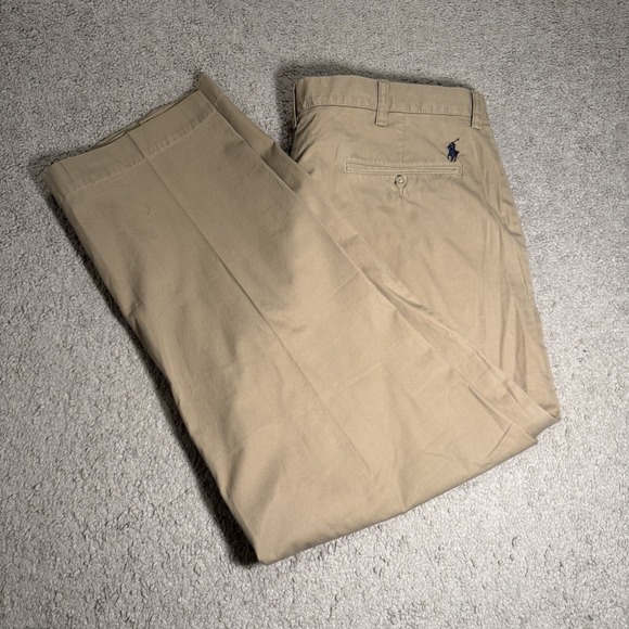 Polo Ralph Lauren Other - POLO RALPH LAUREN Preston Pant Mens 36X29 Brown Cotton Chino Casual